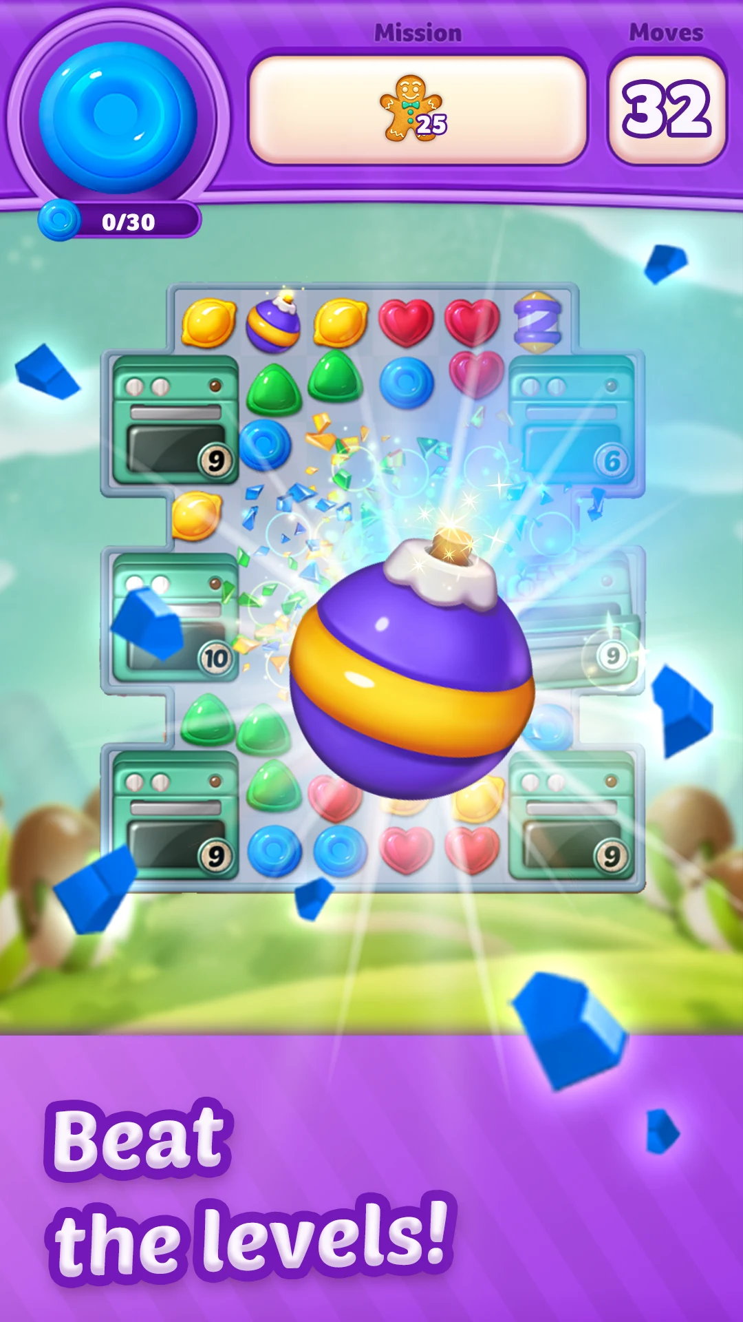 Lollipop 3: Match 3 Puzzles screenshot