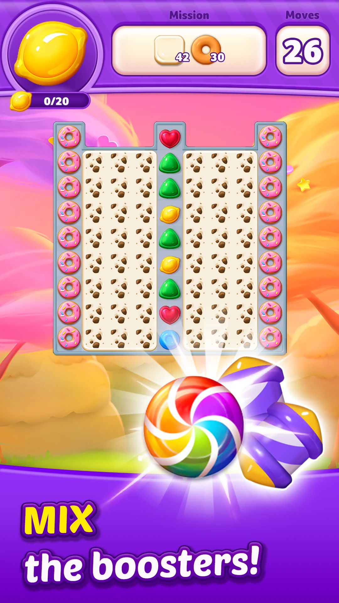 Lollipop 3: Match 3 Puzzles screenshot